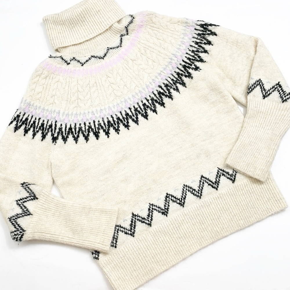 A New Day fair isle turtleneck sweater